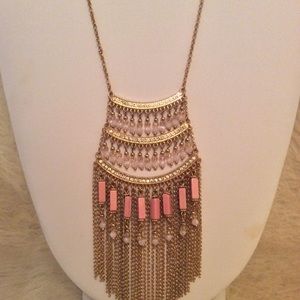 Pink Bohemian Necklace